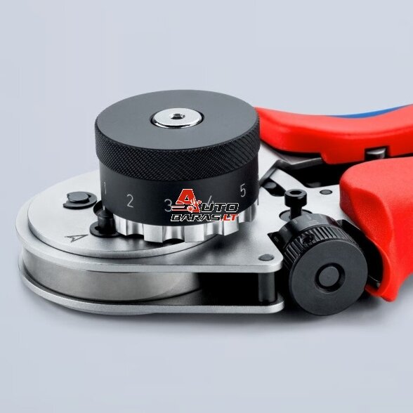 Keturių ašmenų užspaudimo replės elektros instaliacijai KNIPEX 6