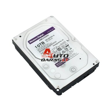 Kietas diskas WD Purple WD102PURX-78 Hikvision Surveillance 10 TB