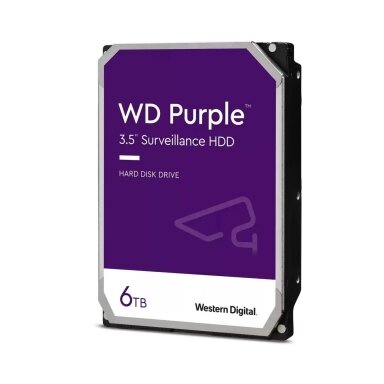 Kietasis diskas WD Purple WD64PURZ 6TB