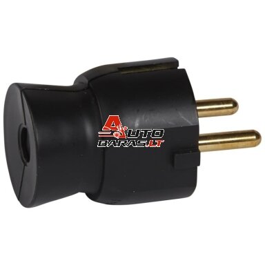 Kištukas Legrand 050177 (juodas, laidas tiesiai, 16A, 250V) Kištukas Legrand 050177 (juodas, laidas tiesiai, 16A, 250V)