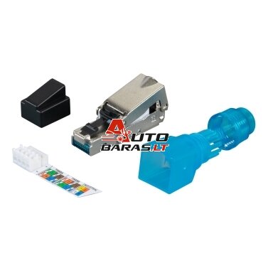 Kištukas RJ45 EFB 88035AV.1 (Cat6, STP, AWG 22–27, IP20) Kištukas RJ45 EFB 88035AV.1 (Cat6, STP, AWG 22–27, IP20)