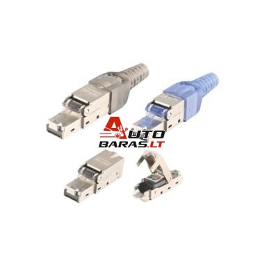 Kištukas RJ45 LK-2017 (Cat.6A FTP, 8c8p, krosuojamas, DUAL IDC) Kištukas RJ45 LK-2017 (Cat.6A FTP, 8c8p, krosuojamas, DUAL IDC)