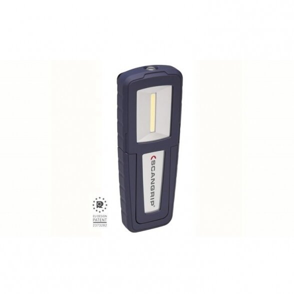 Kišeninis šviestuvas COB LED, pakraunamas SCANGRIP MIDIFORM 3