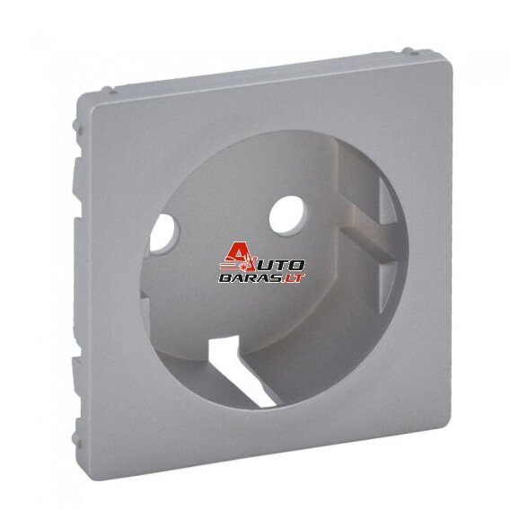 Kištukinio lizdo apdaila (be įžeminimo) Valena Life Legrand 754972 (aluminium spalva) 1