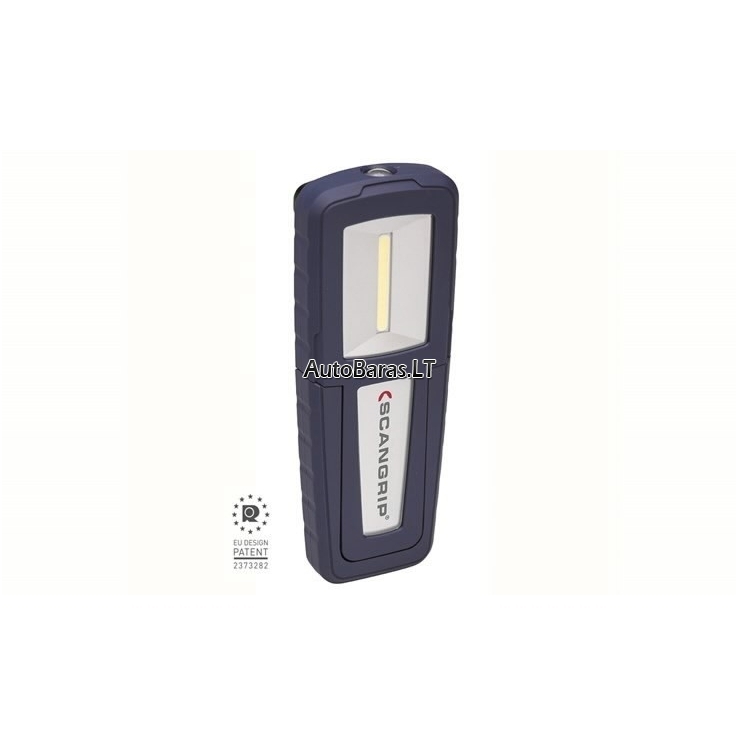 Kišeninis šviestuvas COB LED, pakraunamas SCANGRIP MIDIFORM 3