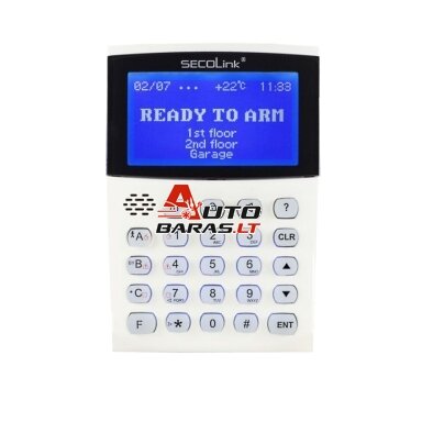 Klaviatūra SECOLINK KM24A Klaviatūra SECOLINK KM24A