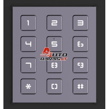 Klaviatūra SP praėj. sist. Hikvision DS-KD-KP (Su pašvietimu, IP65, RS-485) Klaviatūra SP praėj. sist. Hikvision DS-KD-KP (Su pašvietimu, IP65, RS-485)