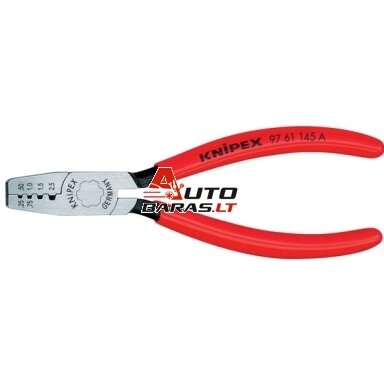 KNIPEX Laidų monolitų kontaktų replės, 145 mm KNIPEX Laidų monolitų kontaktų replės, 145 mm