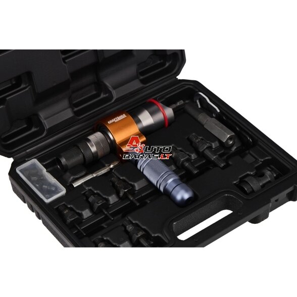 Kniediklio adapteris 3in1 srieginėms kniedėms M3-M12 suktuvui/gręžtuvui 13
