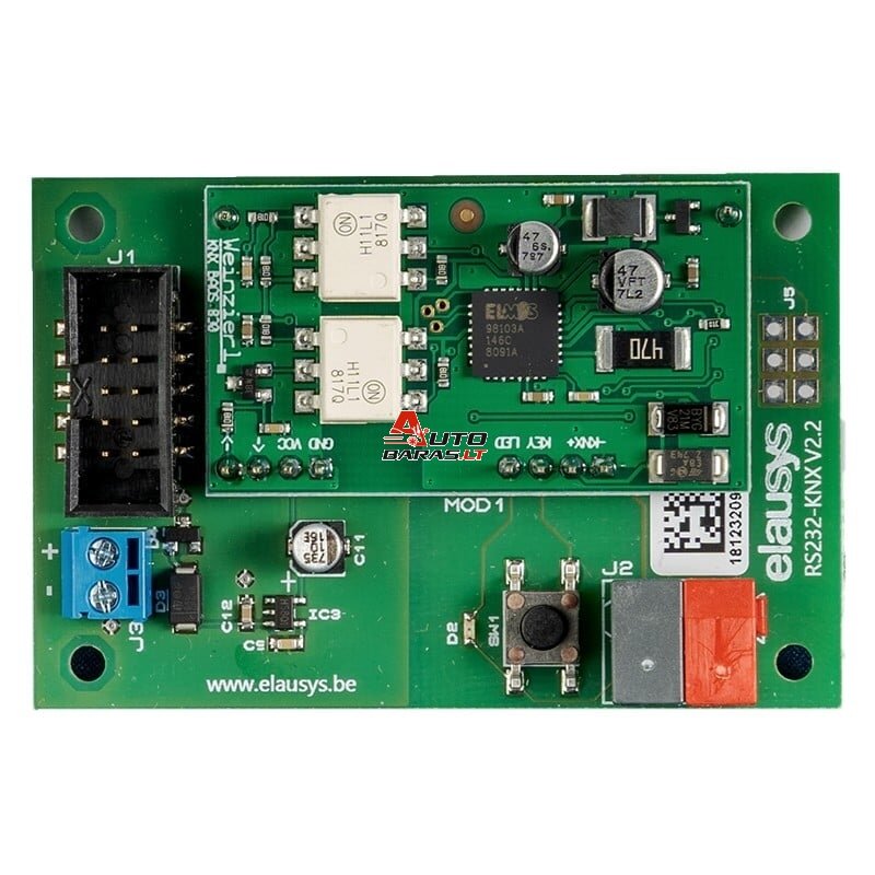 KNX sąsaja Paradox EVO centralėms (RS232 komunikacija per PRT3 modulį)