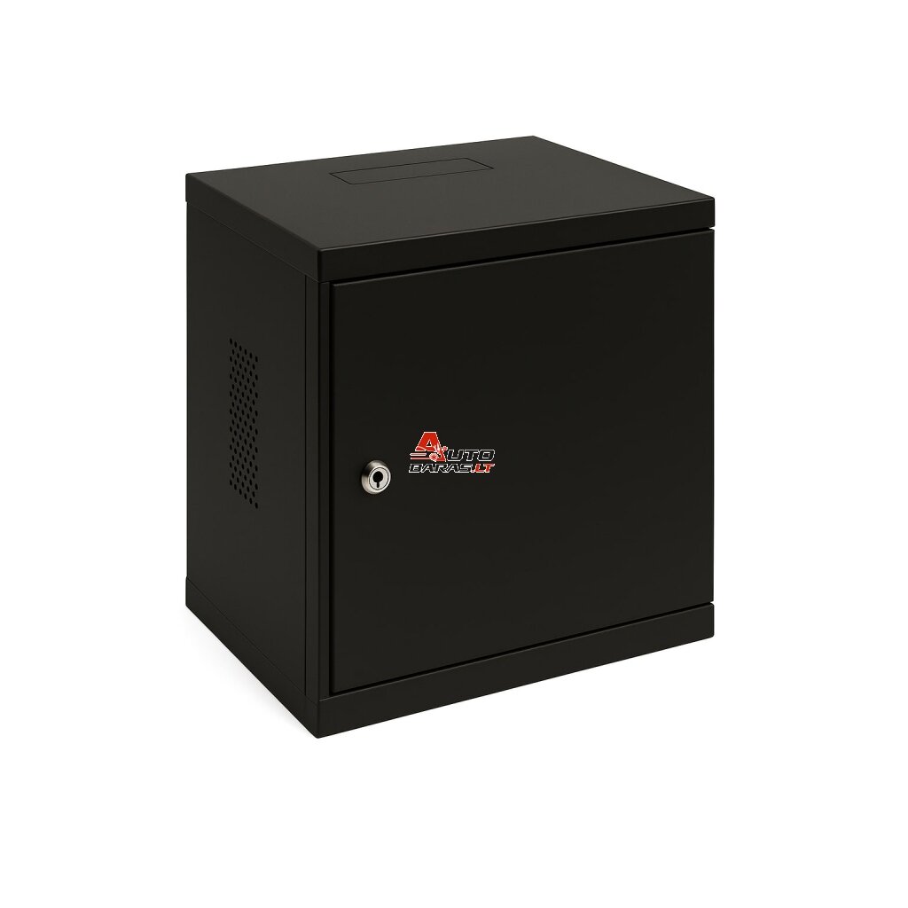 Komutacinė spinta 10'' pakabinama 9U 300x300x279mm (juoda, nesurinkta)