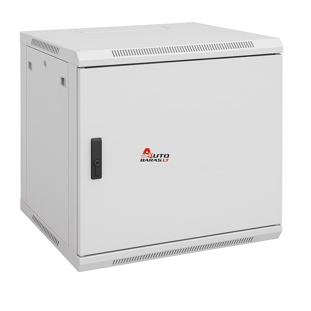 Komutacinė spinta 19'' pakabinama 15U 600x600mm (pilka, surinkta, IP20) AWM2-6615