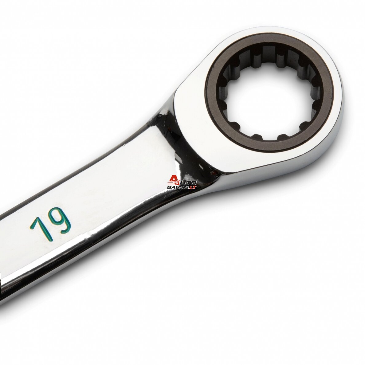 SATA Kombinuotų raktų su terkšle rinkinys 7vnt. (8-19mm) 120XP 3