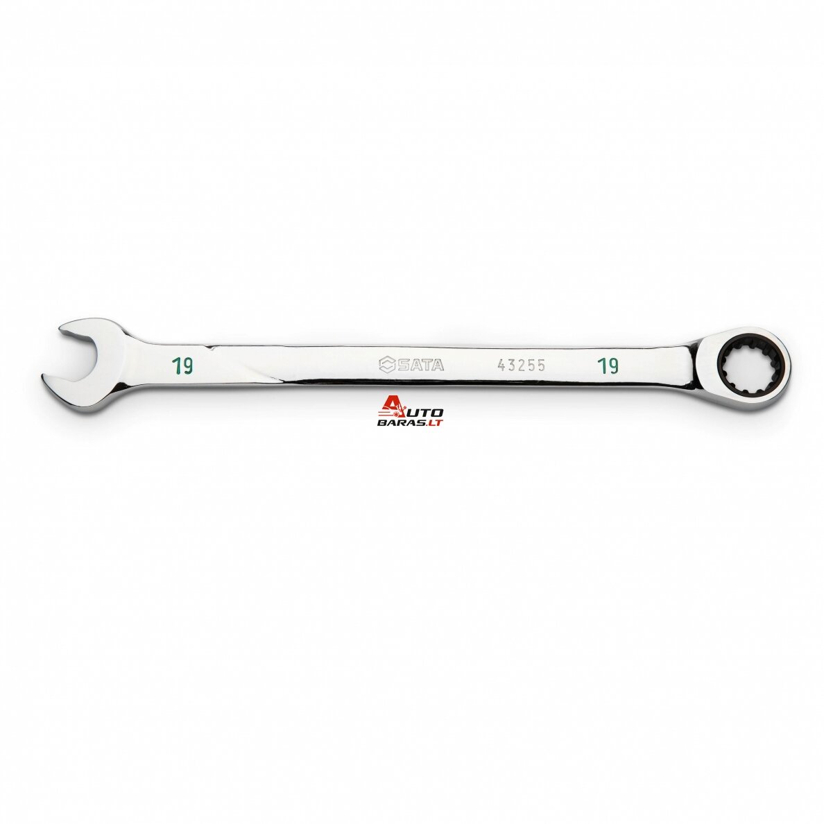 SATA Kombinuotų raktų su terkšle rinkinys 7vnt. (8-19mm) 120XP 4