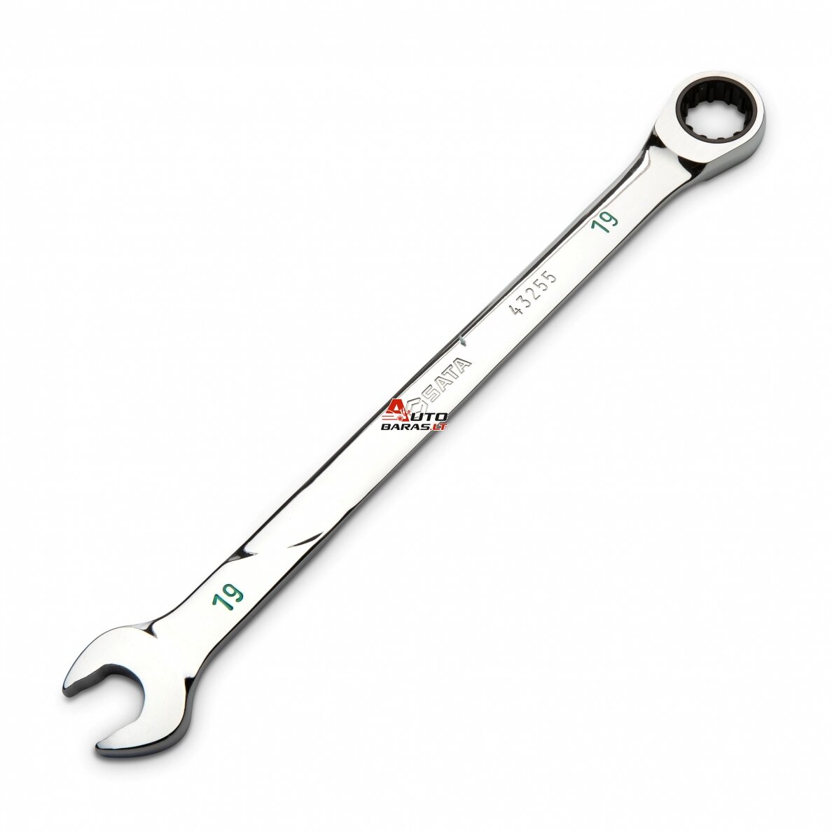 SATA Kombinuotų raktų su terkšle rinkinys 7vnt. (8-19mm) 120XP 5