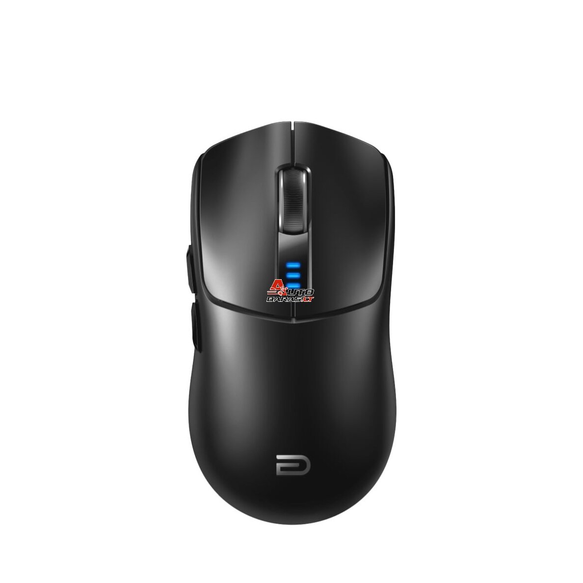 Kompiuterinė pelė Cudy MS9891 (juoda, belaidė, 2.4GHz, Bluetooth, Tri-Mode)