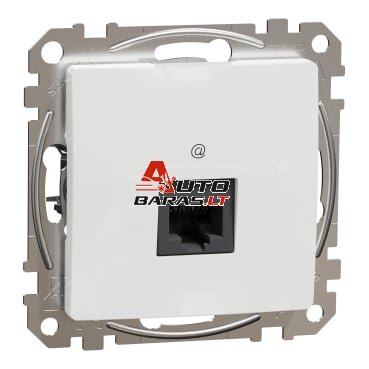 Kompiuterinis lizdas 1xRJ45 UTP cat.6 Schneider Electric Sedna Design SDD111461 (baltas)