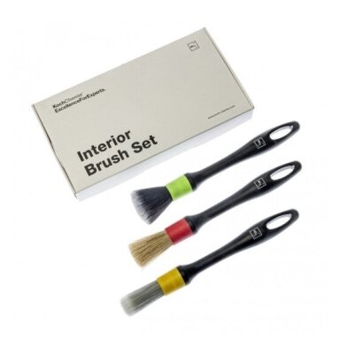 KOCH CHEMIE Interior brush set šepetėliai interjero valymui KOCH CHEMIE Interior brush set šepetėliai interjero valymui