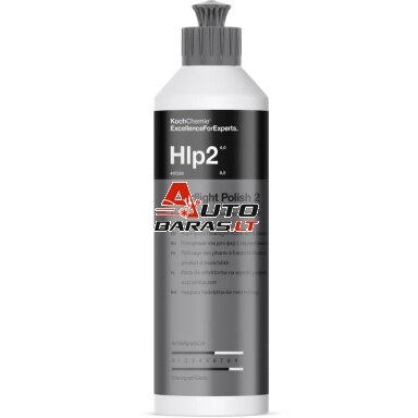 KOCH CHEMIE Poliravimo pasta HLP2 žibintam S 250ml poliravimo pasta žibintams KOCH CHEMIE Poliravimo pasta HLP2 žibintam S 250ml poliravimo pasta žibintams