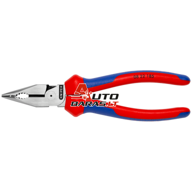 Kombinuotos replės siauromis žiaunomis 185mm KNIPEX Kombinuotos replės siauromis žiaunomis 185mm KNIPEX