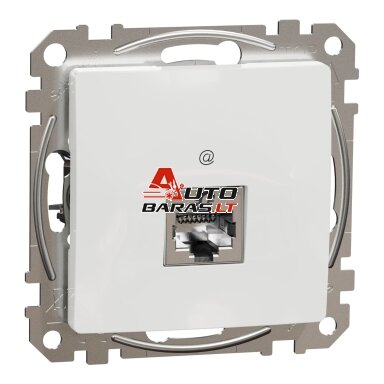 Kompiuterinis lizdas 1×RJ45 Schneider Electric Sedna Design SDD111461S (Cat6, STP, baltas)