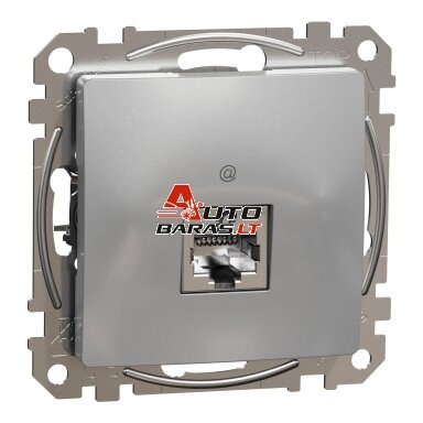Kompiuterinis lizdas 1×RJ45 Schneider Electric Sedna Design SDD113461S (Cat6, STP, aliuminis)