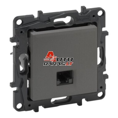 Kompiuterinis lizdas 1xRJ45 UTP Cat.6 Legrand Niloe Step 863463 (pilkas) Kompiuterinis lizdas 1xRJ45 UTP Cat.6 Legrand Niloe Step 863463 (pilkas)