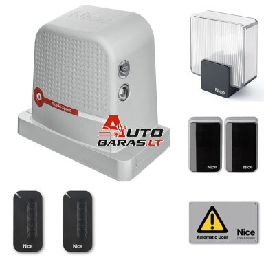 Komplektas slankiojantiems vartams Nice RBS600HSBDKCER30 (iki 600kg, ROBUS600HS, 2 pulteliai) Komplektas slankiojantiems vartams Nice RBS600HSBDKCER30 (iki 600kg, ROBUS600HS, 2 pulteliai)
