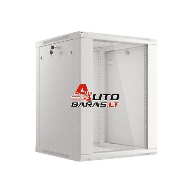 Komutacinė pakabinama spinta 19" 15U 600x450x769 (balta) Komutacinė pakabinama spinta 19" 15U 600x450x769 (balta)
