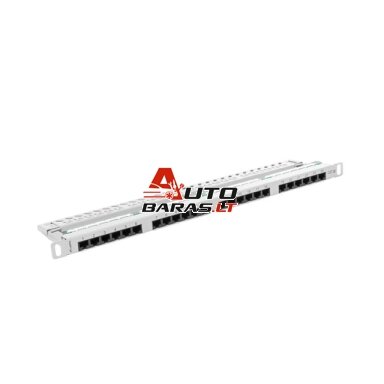 Komutacinė panelė 19" 0.5U UTP/FTP Komutacinė panelė 19" 0.5U UTP/FTP