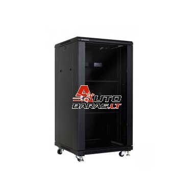 Komutacinė spinta 19" 22U 600x600x1166 (juoda, pastatoma) Komutacinė spinta 19" 22U 600x600x1166 (juoda, pastatoma)