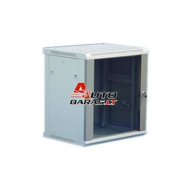 Komutacinė spinta 19'' pakabinama 12U 600x450x637 (nesurinkta)