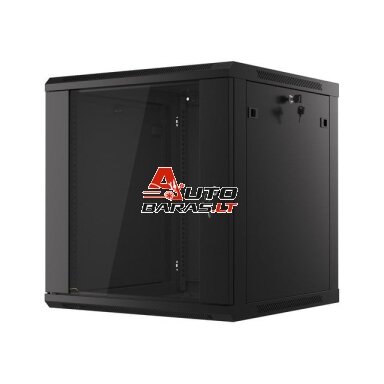 Komutacinė spinta 19'' pakabinama 12U 600x600x637 (nesurinkta, juoda) Komutacinė spinta 19'' pakabinama 12U 600x600x637 (nesurinkta, juoda)