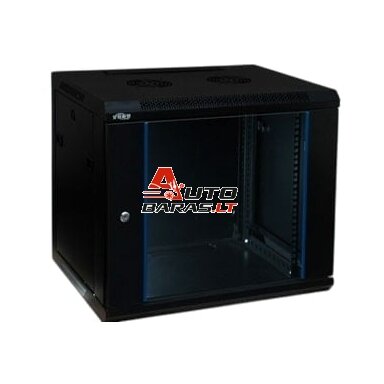 Komutacinė spinta 19'' pakabinama 15U 600x600x769mm (juoda, surinkta, IP20) AWM2-6615
