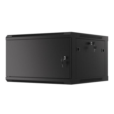 Komutacinė spinta 19'' pakabinama 6U 600x600mm (juoda, nesurinkta, IP20) ASP2-6406 Komutacinė spinta 19'' pakabinama 6U 600x600mm (juoda, nesurinkta, IP20) ASP2-6406