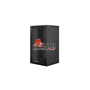 Komutacinė spinta 19" pastatoma 27U 600x600x1405 (juoda)