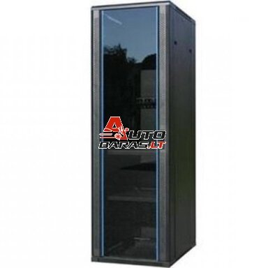 Komutacinė spinta 19'' pastatoma 42U 600x1000x2055 (nesurinkta, juoda) Komutacinė spinta 19'' pastatoma 42U 600x1000x2055 (nesurinkta, juoda)