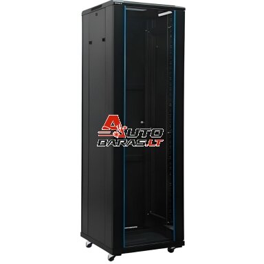 Komutacinė spinta 19'' pastatoma 42U 600x600x1095mm (juoda, nesurinkta, IP20) A2-6622