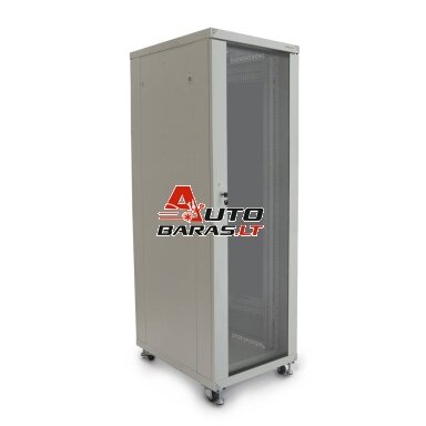 Komutacinė spinta 19'' pastatoma 42U 600x600x2055 (nesurinkta)