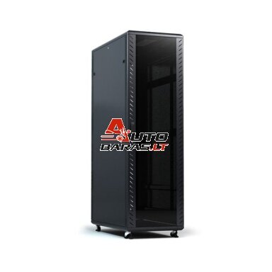Komutacinė spinta 19'' pastatoma 42U 600x800x2055 (nesurinkta, juoda) Komutacinė spinta 19'' pastatoma 42U 600x800x2055 (nesurinkta, juoda)