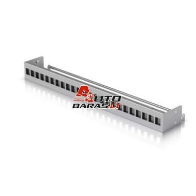 Komutatoriaus rėmas 24 prievadų Ubiquiti UACC-Rack-Panel-Patch-Blank-24 Komutatoriaus rėmas 24 prievadų Ubiquiti UACC-Rack-Panel-Patch-Blank-24