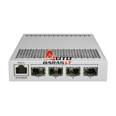 Komutatorius 5 prievadų Mikrotik CRS305-1G-4S+IN Komutatorius 5 prievadų Mikrotik CRS305-1G-4S+IN