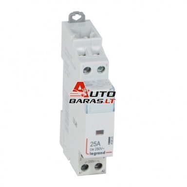 Kontaktorius 2N/O 250V CX Legrand 412523 Kontaktorius 2N/O 250V CX Legrand 412523