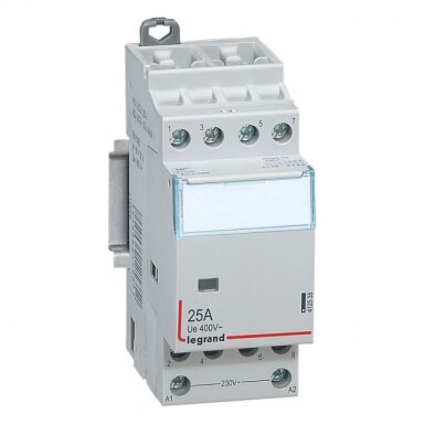 Kontaktorius 4N/O 230V AC CX Legrand 412535 Kontaktorius 4N/O 230V AC CX Legrand 412535
