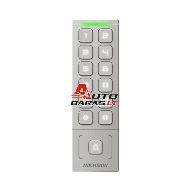 Kontroleris su skaitytuvu Hikvision DS-K1T809EX Kontroleris su skaitytuvu Hikvision DS-K1T809EX