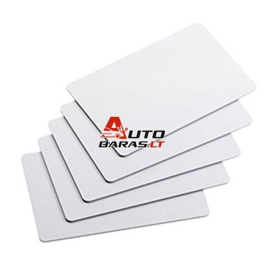 Kortelė RFID S301A (be numerio ant kortelės) Kortelė RFID S301A (be numerio ant kortelės)
