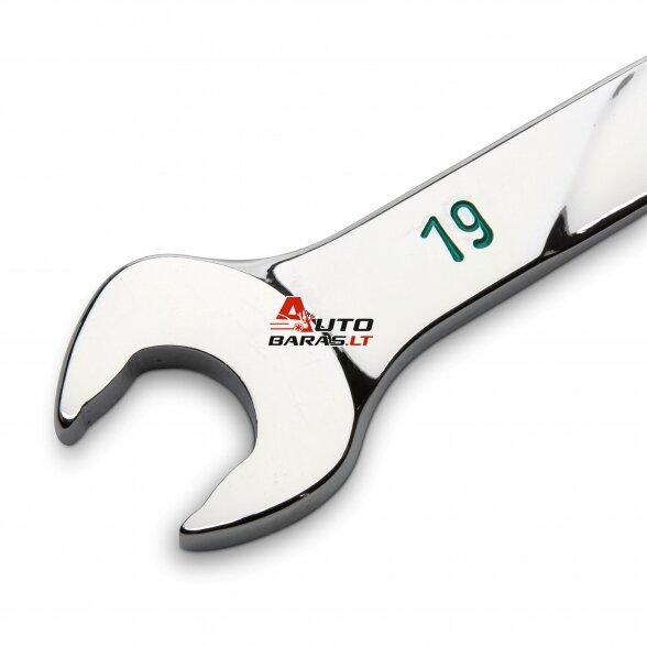 SATA Kombinuotų raktų su terkšle rinkinys 7vnt. (8-19mm) 120XP 2
