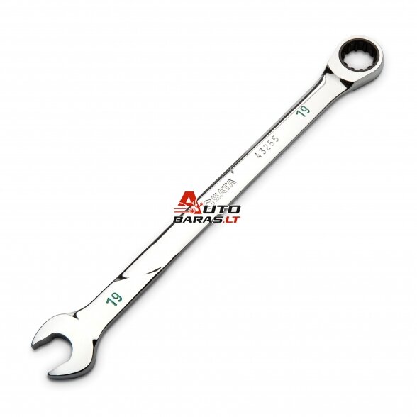 SATA Kombinuotų raktų su terkšle rinkinys 7vnt. (8-19mm) 120XP 5