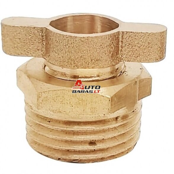Kondensato nuleidimo vožtuvas 3/8" kompresoriui W-0.9/8 (ats.d.)