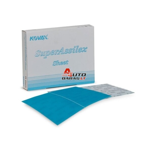 KOVAX Šlifavimo lapelis Assilex ST 130 x 170mm (SKY) 5